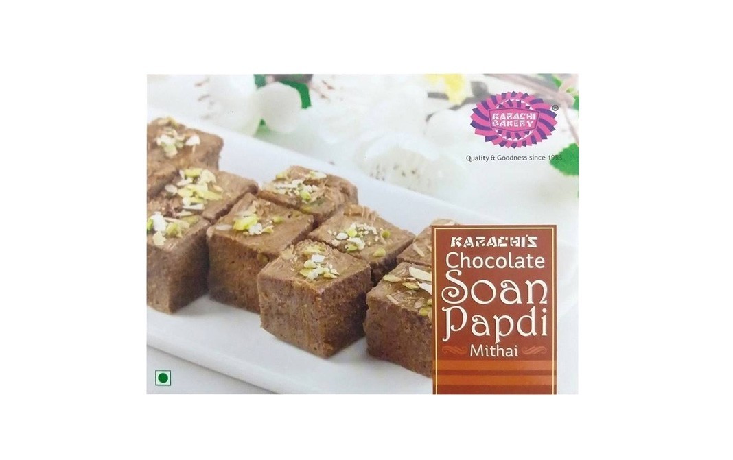 Karachi Bakery Karachi's Chocolate Soan Papdi (Mithai)   Box  200 grams
